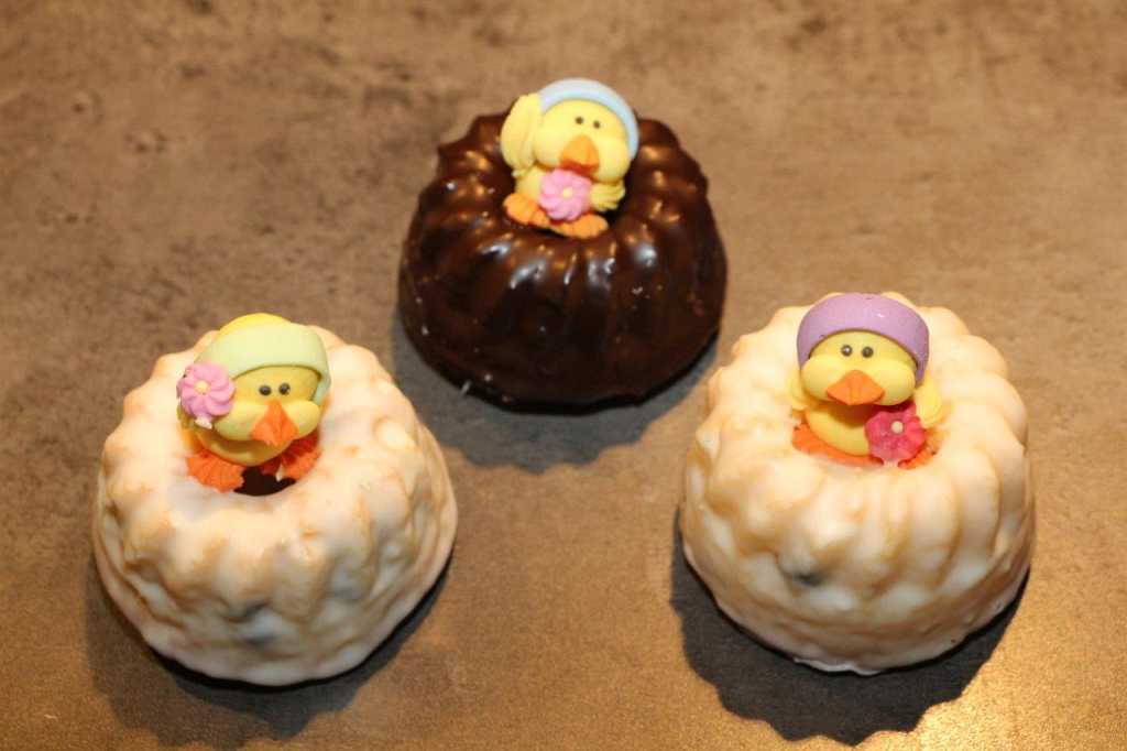 Minigugelhupf, Mischung