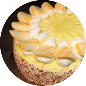 Ein Beispielbild für unsere Sahnetorten. Der Link auf dem Bild führt zur Torten-Produktübersicht.